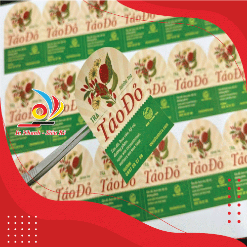 IN TEM NHÃN - STICKER - DECAL NHANH