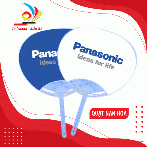 QUẠT NHỰA IN THƯƠNG HIỆU