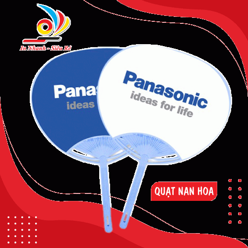 QUẠT NHỰA IN THƯƠNG HIỆU
