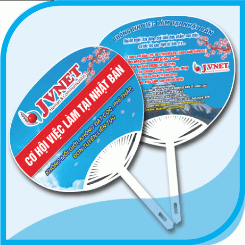 QUẠT NAN HOA - QUẠT QUẢNG CÁO