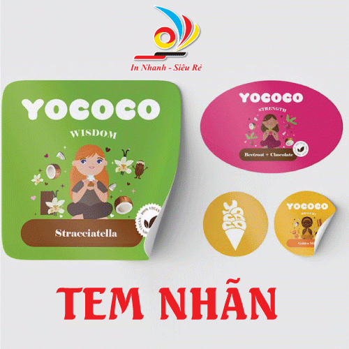 In tem nhãn giá rẻ